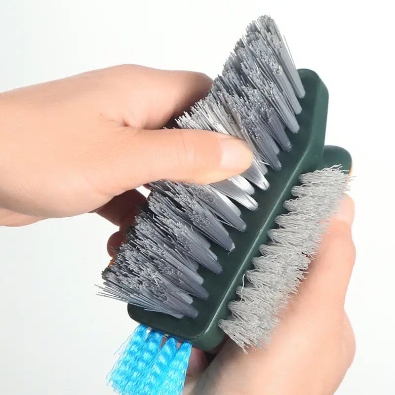 4 In 1 Crevice Cleaning Brush, Deep Cleaning Scraper, Multifunctional Household Cleaning Tools, Tile Grout Cleaner Brush with Squeegee, Multifunctional scrubbing Floor Brush for Cleaning Corner Window Sink Kitchen, V Shaped Cleaning Brush 4 In 1 Crevice Cleaning Brush, Deep Cleaning Scraper, Multifunctional Household Cleaning Tools, Tile Grout Cleaner Brush with Squeegee, Multifunctional scrubbing Floor Brush for Cleaning Corner Window Sink Kitchen, V Shaped Cleaning Brush